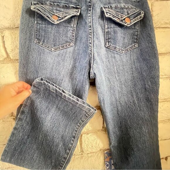 Salt Work Blue Denim Jeans Size 6P - Picture 5 of 7